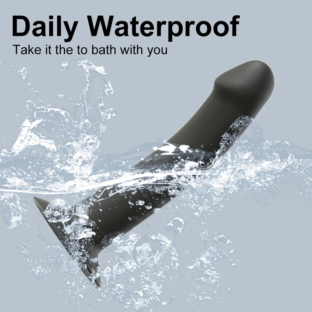 Prostate Massage Anal Plug Vibrator Anus Sex Toys for Man Butt Plug Men With Suction Cup Dildo Anal Toys for Woman Gay Adults - The Gadget Shack Shop