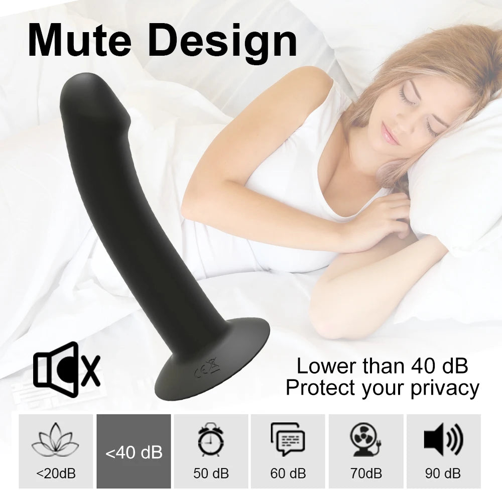 Prostate Massage Anal Plug Vibrator Anus Sex Toys for Man Butt Plug Men With Suction Cup Dildo Anal Toys for Woman Gay Adults - The Gadget Shack Shop