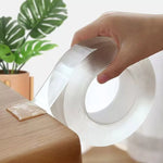 Load image into Gallery viewer, 1/2/3/5M Nano Tape Double Sided Tape Transparent Reusable Waterproof Adhesive Tapes Cleanable Kitchen Bathroom Supplies Tapes - The Gadget Shack Shop

