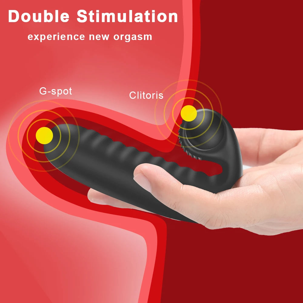 Silicone Finger Vibrator For Women Clit Stimulator G-spot Vibrator Clitoral Stimulation Massager Female Masturbation Sex Product - The Gadget Shack Shop
