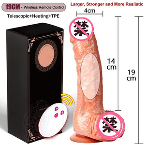 The Gadget Shack Shop Thrusting Rotation Remote Control Dildo Vibrator Female Realistic Penis Gay Suction Cup Masturbator Couple For Women Sex Toys - The Gadget Shack Shop