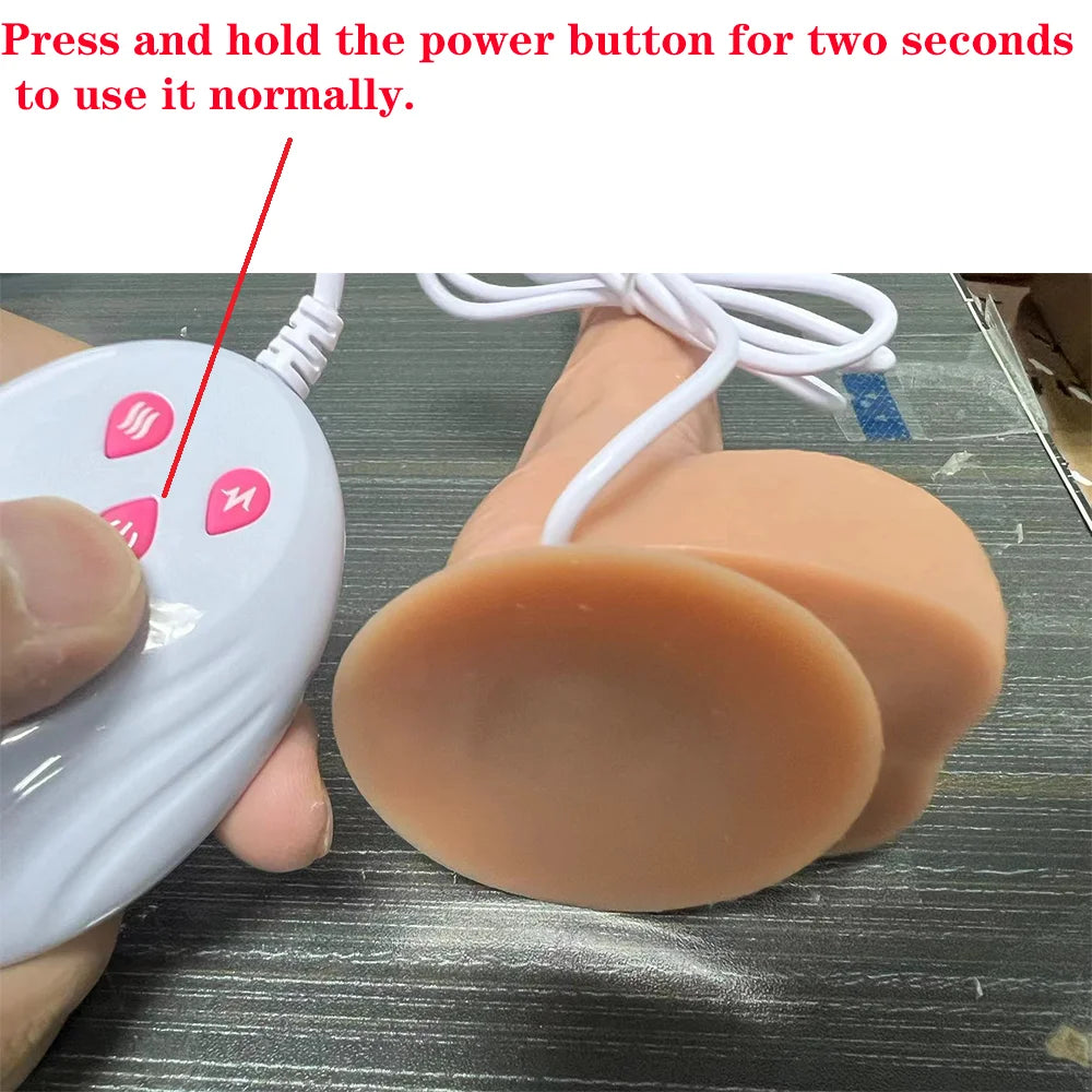 The Gadget Shack Shop Thrusting Rotation Remote Control Dildo Vibrator Female Realistic Penis Gay Suction Cup Masturbator Couple For Women Sex Toys - The Gadget Shack Shop