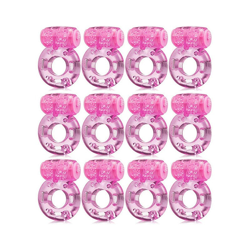 The Gadget Shack Shop- Sets of from 1 to 12 Adult Vibration Penis Rings, Super Stretchy Silicone Cock Ring with a built in Vibration Massage Stimulator - The Gadget Shack Shop