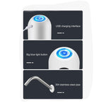 Load image into Gallery viewer, Water Bottle Dispenser Portable Electric Water Bottle Pump for Universal 5 Gallon Bottle by The Gadget Shack Shop… - The Gadget Shack Shop
