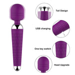 Load image into Gallery viewer, Powerful Magic Wand Vibrators for women, USB Charge AV Stick Female G Spot Massager Clitoris Stimulator Adult Sex Toys for Woman - The Gadget Shack Shop
