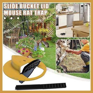 Humane Flip N' Slide Bucket Flip-Lid Mouse and Rat Trap by The Gadget Shack Shop - The Gadget Shack Shop