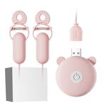 Load image into Gallery viewer, Nipplettes Vibrating Nipple Clamps -Electric Nipple Clamp Breast Massage Vibrator Enhancer Bondage Adult Sex Toy - The Gadget Shack Shop
