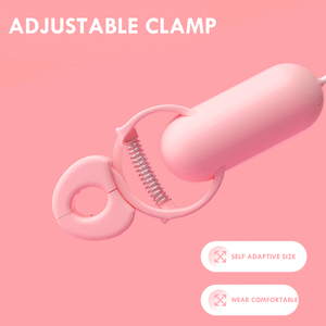 Nipplettes Vibrating Nipple Clamps -Electric Nipple Clamp Breast Massage Vibrator Enhancer Bondage Adult Sex Toy - The Gadget Shack Shop